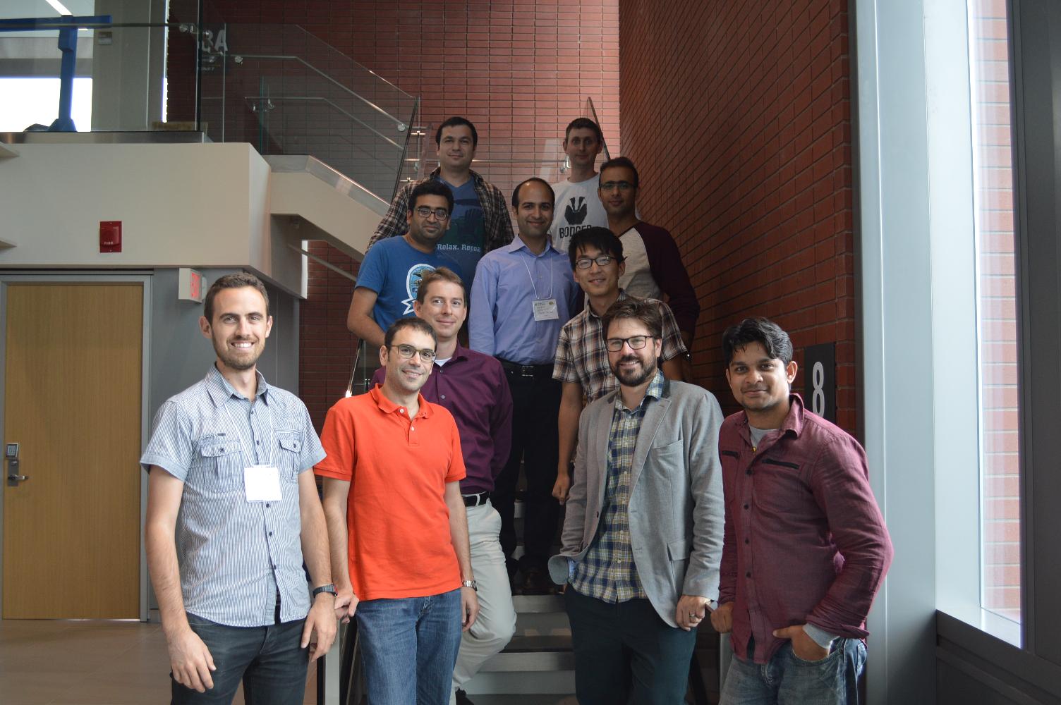 First OpenFCST workshop participants, August 2016.